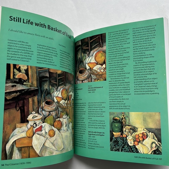 ART in FOCUS Van Gogh & Cezanne books both books included in purchase - Picture 6 of 10